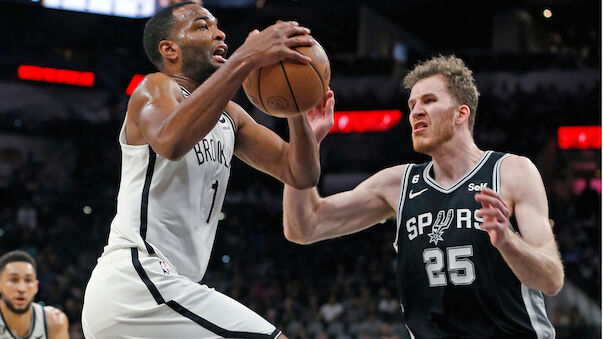 Spurs stoppen Pleitenserie gegen Brooklyn