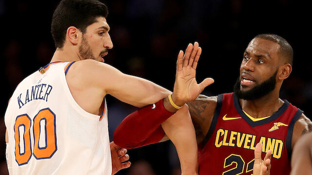 Cavaliers besiegen Knicks nach furiosem Finish