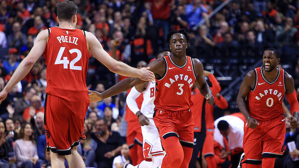 Raptors holen gegen Miami 6. Sieg in Folge