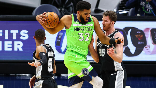 NBA: Spurs gewinnen Overtime-Krimi in Minnesota