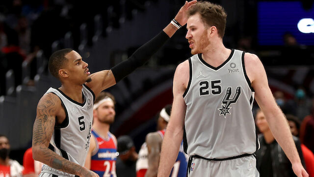 50. NBA-Double-Double von Pöltl bei Spurs-Sieg