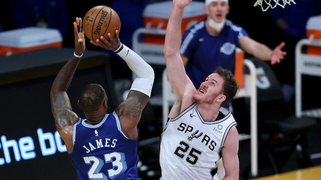NBA: Pöltls Spurs siegen sensastionell bei Lakers