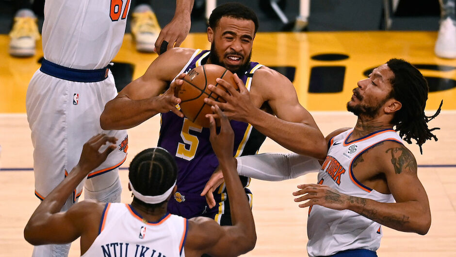 Nba Lakers Gewinnen Overtime Krimi Gegen Knicks Sport Mix Nba