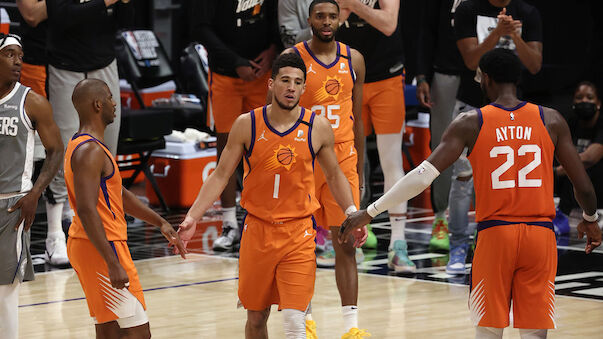 Phoenix Suns zittern sich zu Matchbällen