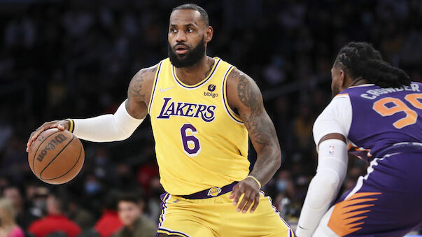 34 LeBron-Punkte reichen nicht gegen Suns