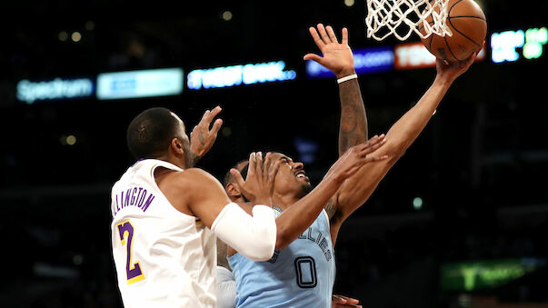 9. Sieg in Serie! Grizzlies deklassieren Lakers