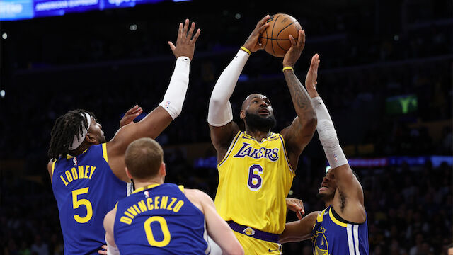 Lakers ziehen Warriors trotz starkem Curry davon