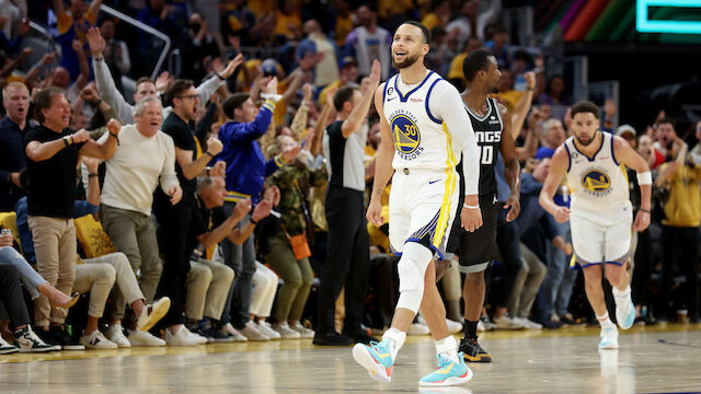 NBA: Warriors gewinnen enges Spiel trotz Curry-Aussetzer