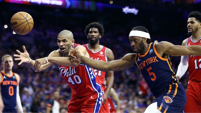 Knicks gewinnen in NBA-Playoffs erneut gegen 76ers