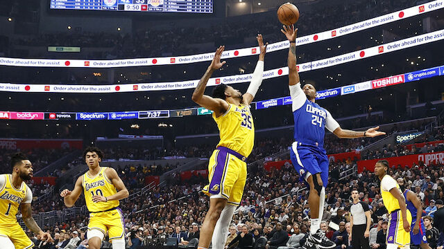  Formstarke Clippers siegen im Stadtduell gegen LA Lakers