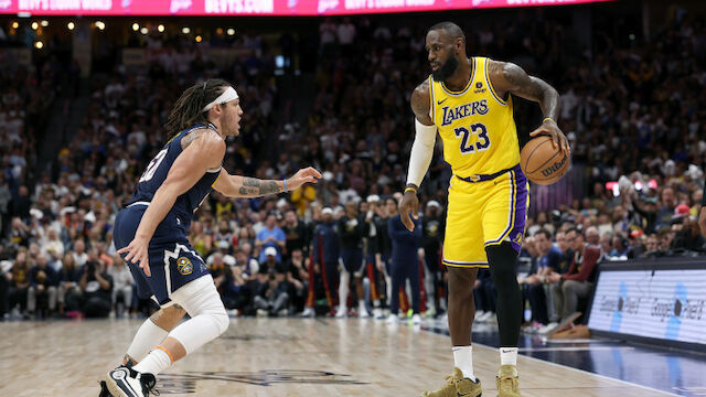 Gegen Nuggets: LeBron und Lakers scheiden aus Playoffs aus
