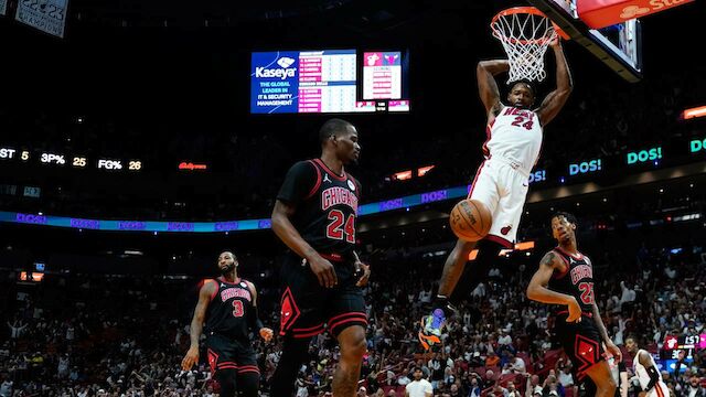 NBA: Letzte Playoff-Plätze gehen an Heat und Pelicans