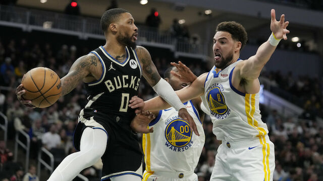 NBA: Bucks ringen Warriors ohne Curry nieder