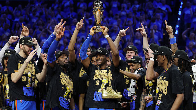 Premiere! Oklahoma City ist erstmals NBA-Champion