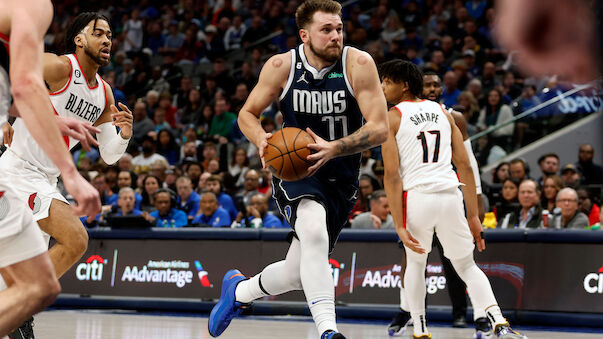 Mavericks fegen Portland bei Doncic-Show aus der Halle