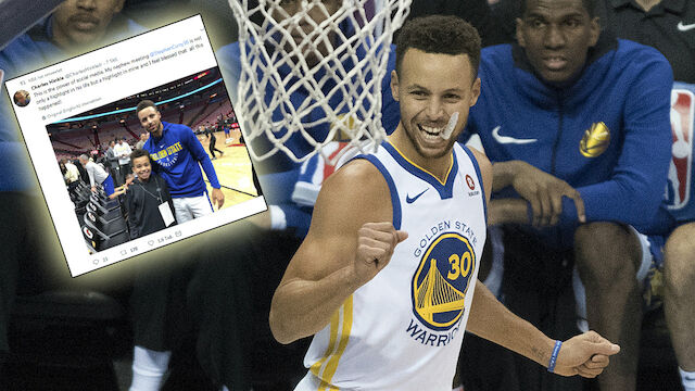 Nach Twitter-Video: Curry macht Fan glücklich