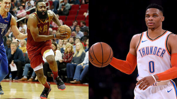 Harden und Westbrook wie NBA-Legende