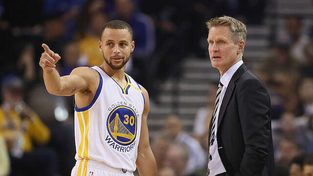 Kerr fliegt bei Warriors-Pleite