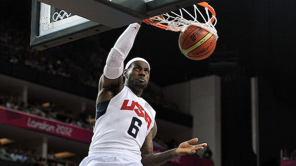 LeBron James gibt Olympia einen Korb