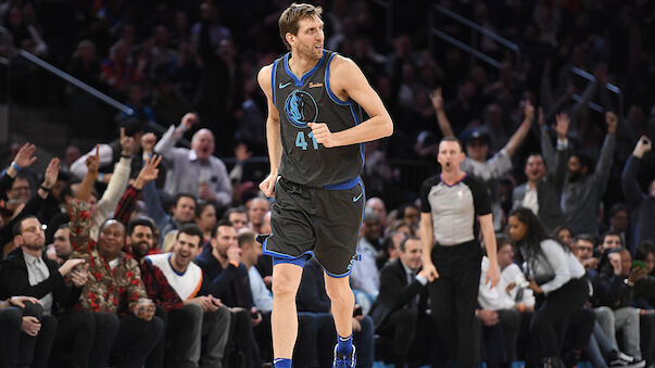 MSG feiert Dallas' Dirk Nowitzki