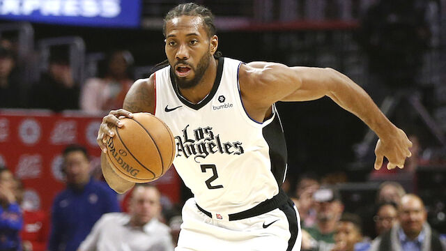 NBA: Clippers-Duo Leonard und George überragend