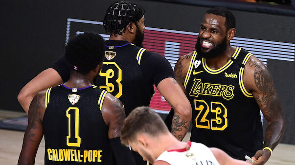 Los Angeles Lakers kommen NBA-Titel näher