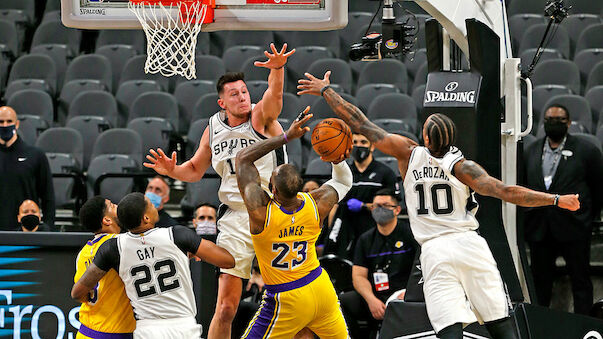 Spurs misslingt die Revanche gegen die Lakers