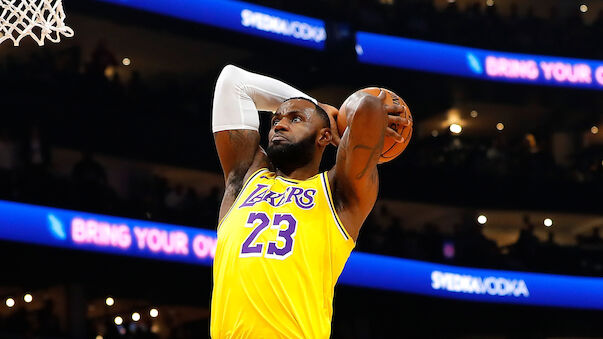 NBA-Superstar LeBron James setzt Karriere fort