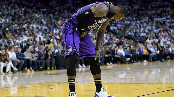 LeBron James bei Lakers-Sieg verletzt