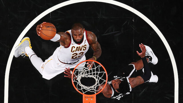 NBA: Nets bezwingen Cavs, LeBron mit Rekord