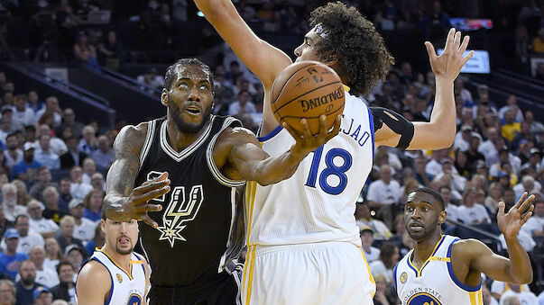 Spurs werfen die Warriors aus der Halle