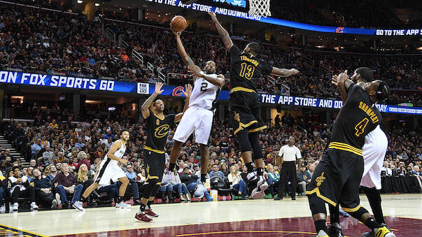 Leonard führt Spurs zu Overtime-Sieg in Cleveland