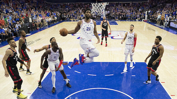NBA-Playoffs: Philadelphia zerlegt Toronto