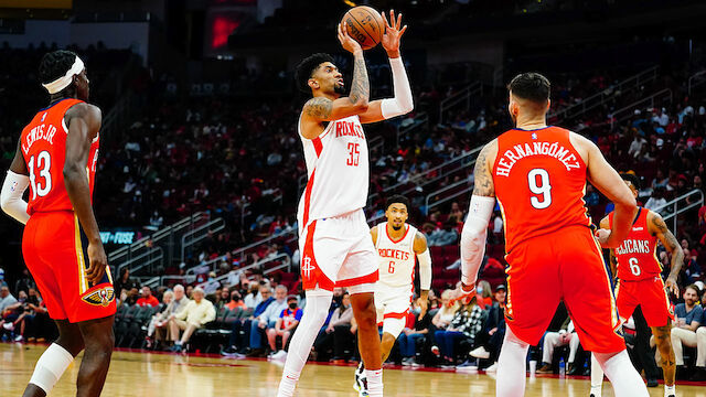 Serie der Houston Rockets hält