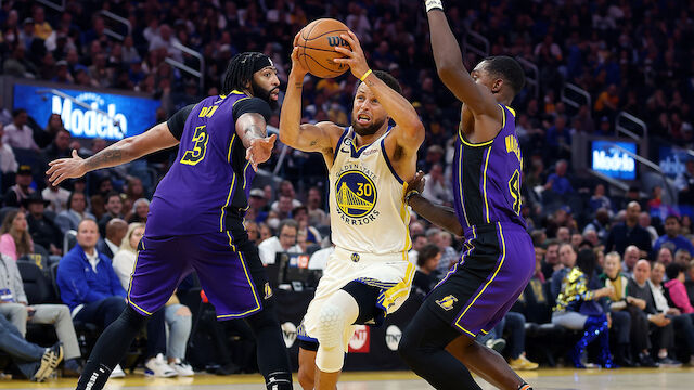 Warriors starten mit Sieg über Lakers in NBA-Saison