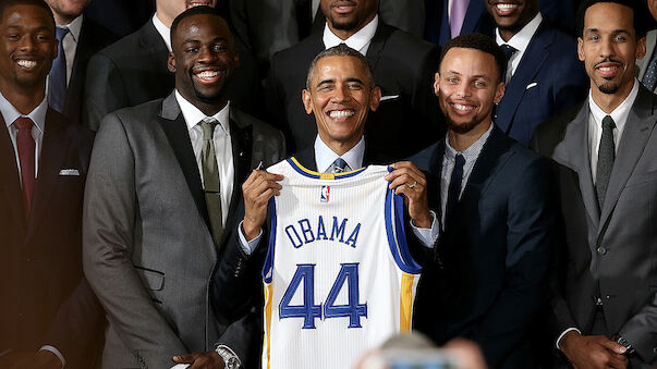 Golden State Warriors besuchen Obama statt Trump