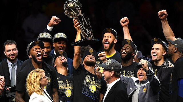 Sweep! Warriors wieder NBA-Champions