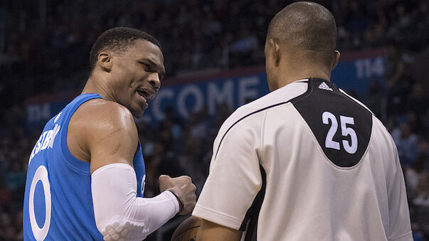 Russell Westbrook nach Ausschluss stinksauer