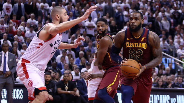 LeBron James lässt Raptors keine Chance