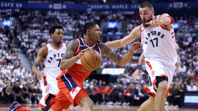 Raptors gehen gegen Wizards wieder in Führung