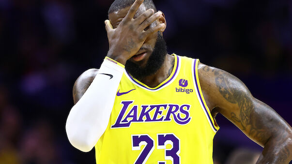 Lakers-Debakel bei neuem Rekord von LeBron James