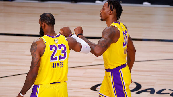 NBA Finals: Lakers in Spiel 1 übermächtig