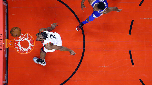 NBA-Playoffs: Raptors schießen 76ers ab