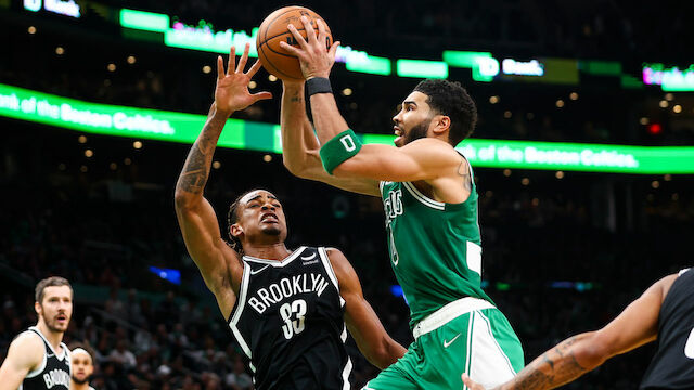 54 Punkte! Tatum führt Celtics zum Sieg über Nets