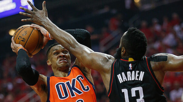 Harden übertrumpft Westbrook in NBA-Playoffs