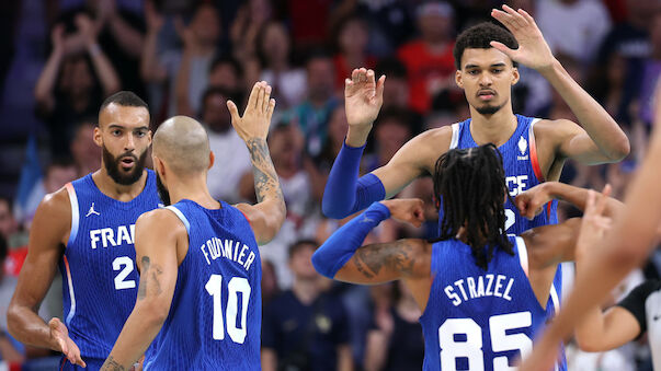 Frankreich gewinnt wildes Basketball-Spiel nach Overtime