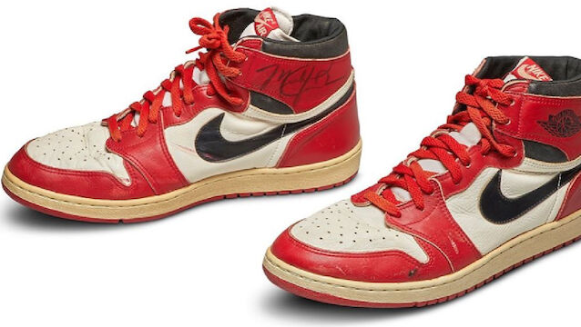 Ein Paar Jordan-Schuhe für eine halbe Million Euro