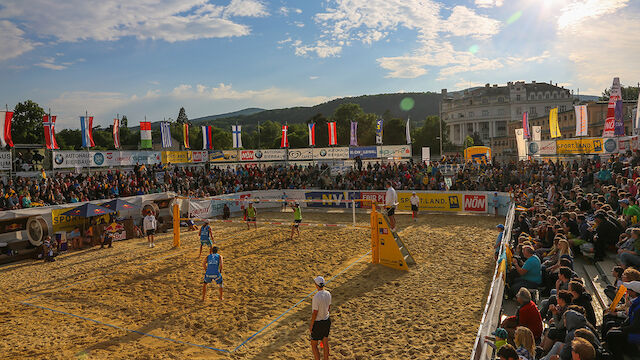 Beachvolleyball-Turnier in Baden verschoben