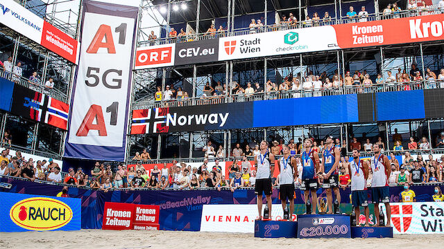 Beachvolleyball-EM im Sommer 2023 wieder in Wien