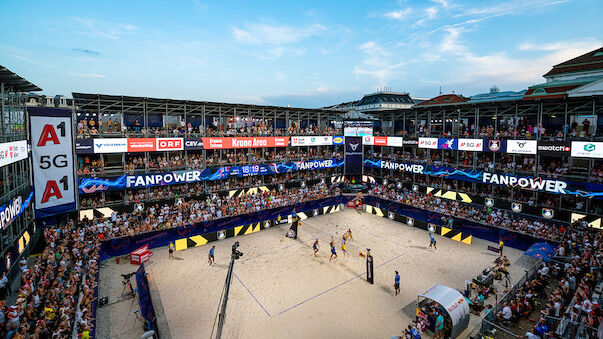 Neues Beach-Stadion in Wien 